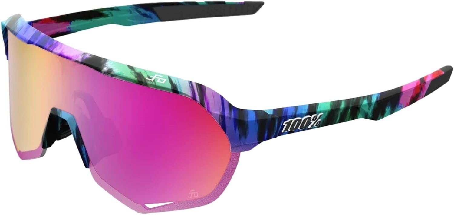 100% S2 Sport Performance Cycling Sunglasses Premium Vented Baseball Road Bike & Triathlon Eyewear with Interchangeable Lens - Image 19