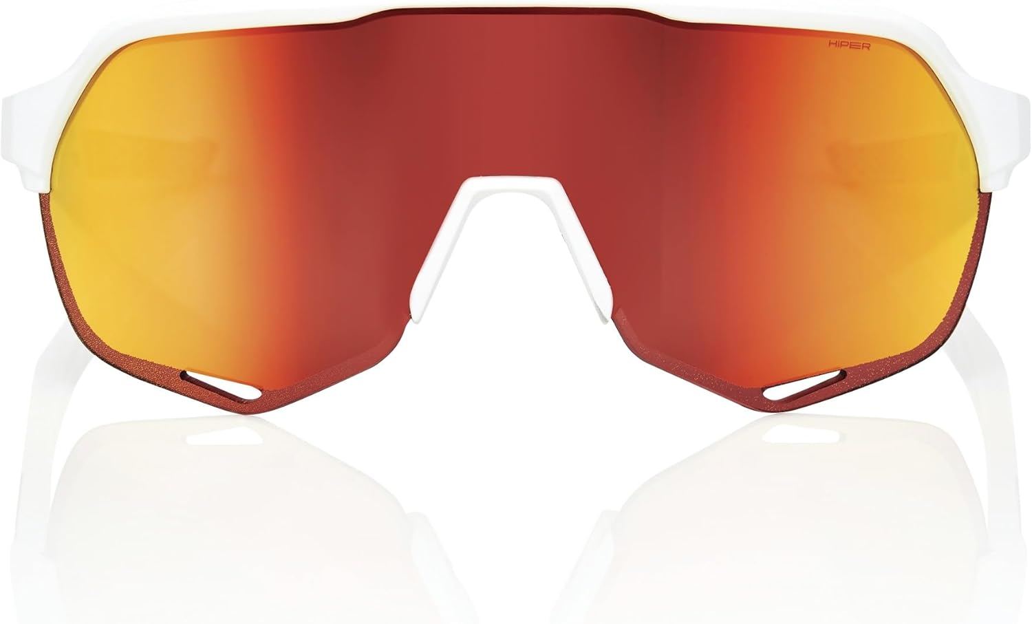 100% S2 Sport Performance Cycling Sunglasses Premium Vented Baseball Road Bike & Triathlon Eyewear with Interchangeable Lens