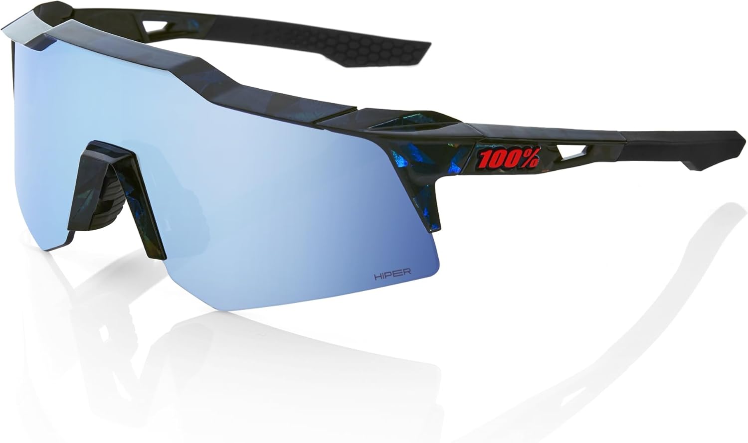 100% Speedcraft XS Sport Performance Cycling Sunglasses Premium Vented Baseball Road Bike Triathlon with Interchangeable Lens - Image 5