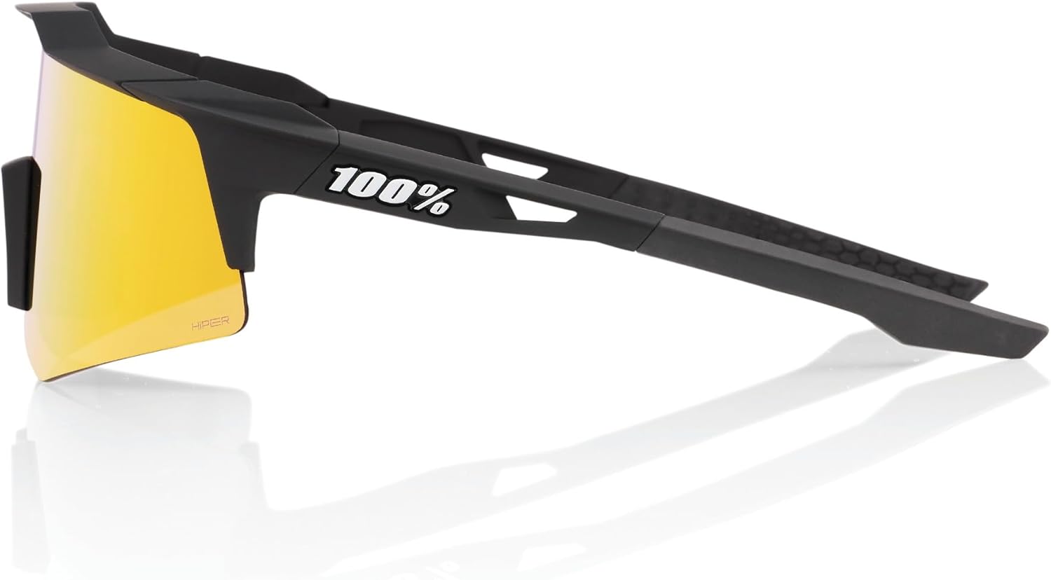 100% Speedcraft XS Sport Performance Cycling Sunglasses Premium Vented Baseball Road Bike Triathlon with Interchangeable Lens - Image 2