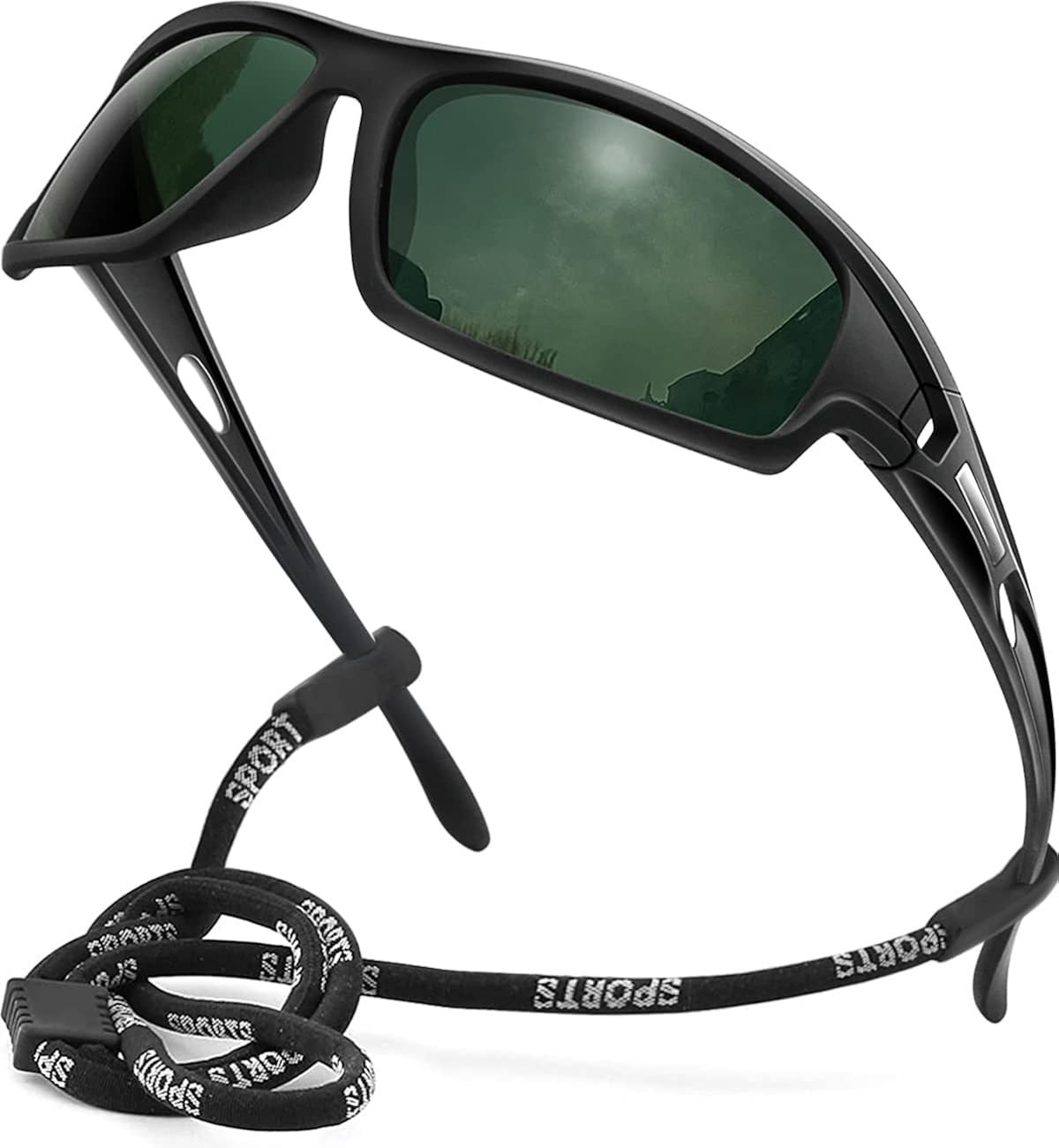 AWGSEE Polarized Sports Sunglasses for Men 100% UV Protection Wrap Around Unbreakable Sun Glasses for Fishing Driving - Image 27