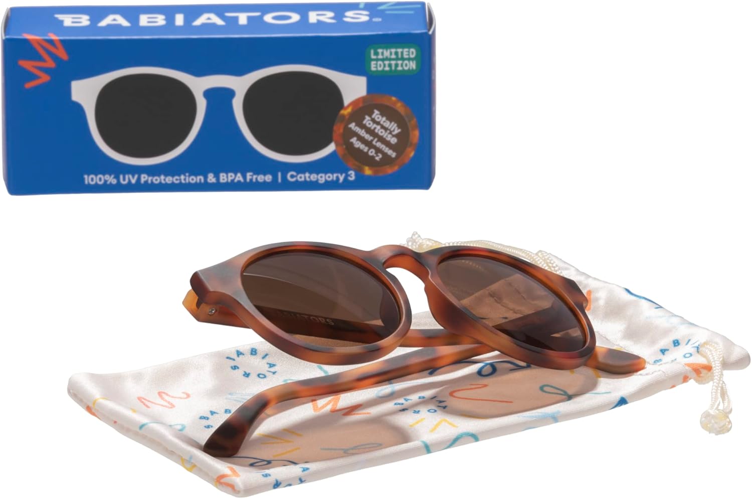 Babiators Children\u2019s Keyhole Shaped UV Sunglasses - Bendable, Flexible, Durable, Baby Safe - Image 4