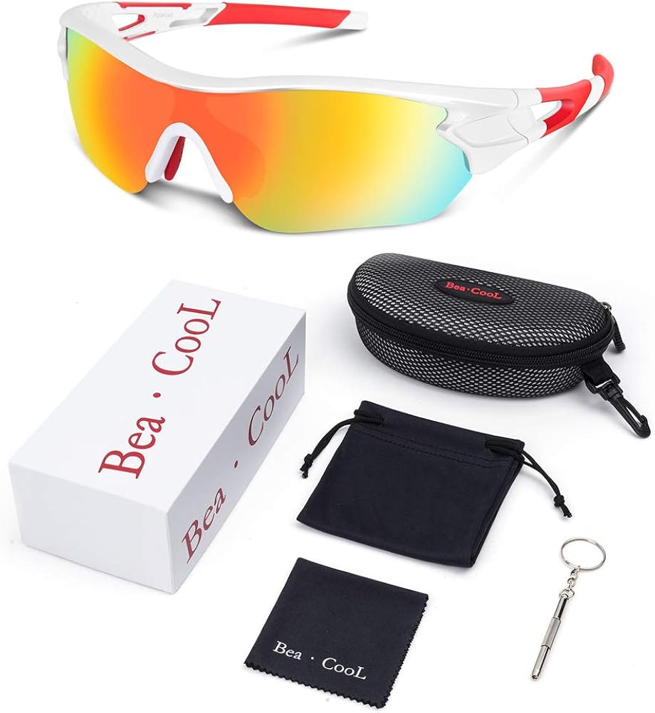 BEACOOL Polarized Sports Sunglasses for Men Women Youth Baseball Cycling Running Driving Fishing Golf Motorcycle TAC Glasses - Image 7
