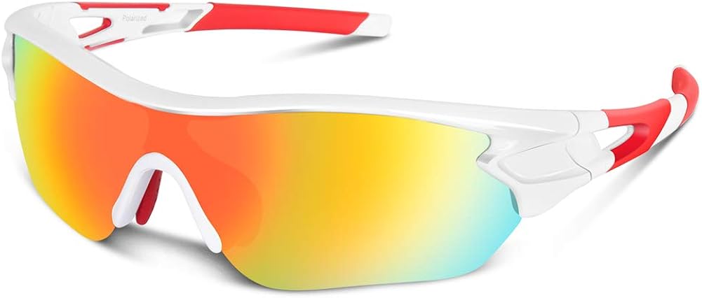 BEACOOL Polarized Sports Sunglasses for Men Women Youth Baseball Cycling Running Driving Fishing Golf Motorcycle TAC Glasses