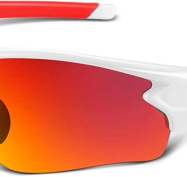 BEACOOL Polarized Sports Sunglasses for Men Women Youth Baseball Fishing Cycling Running Golf Motorcycle Tac Glasses UV400