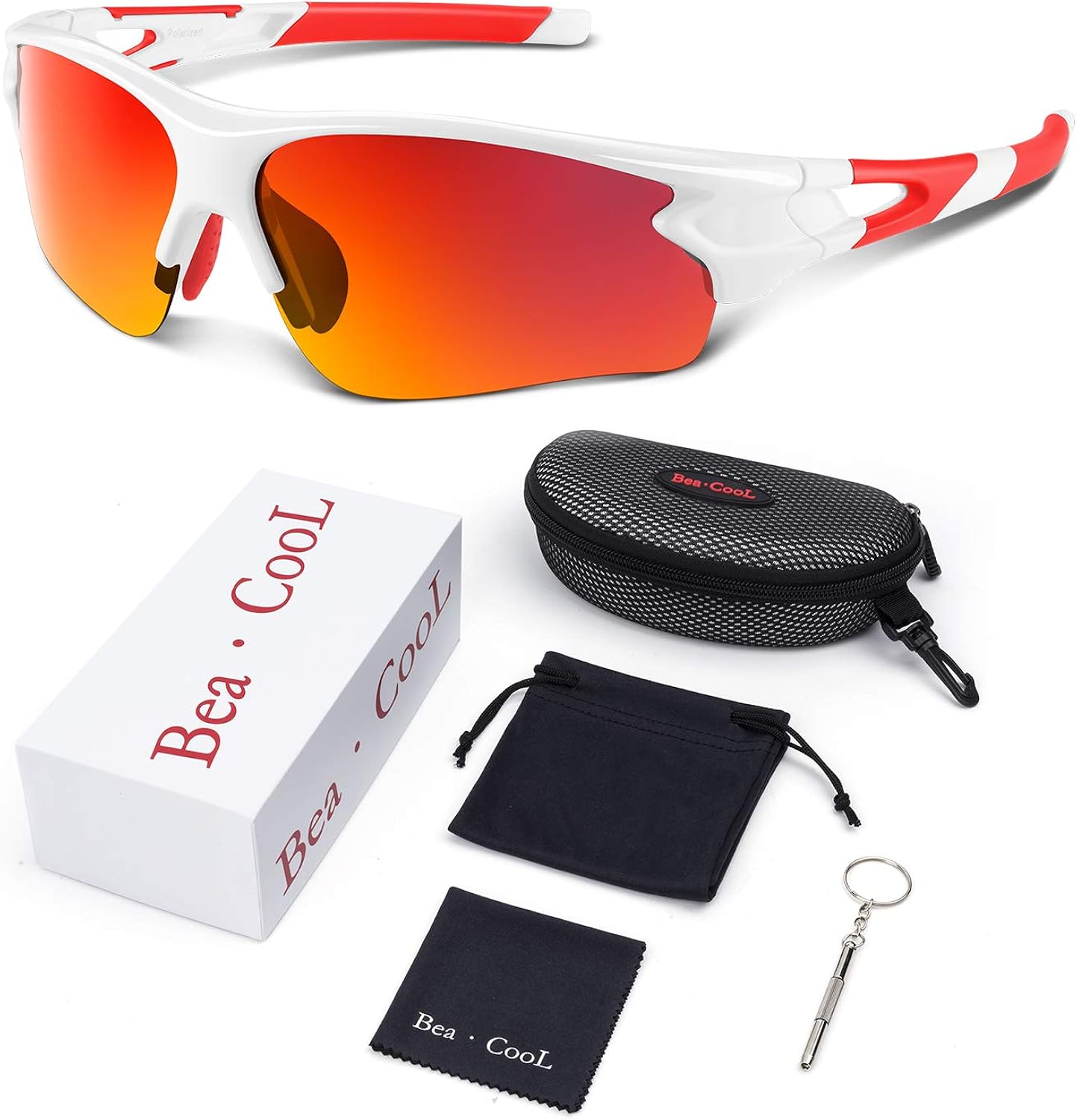 BEACOOL Polarized Sports Sunglasses for Men Women Youth Baseball Fishing Cycling Running Golf Motorcycle Tac Glasses UV400 - Image 7