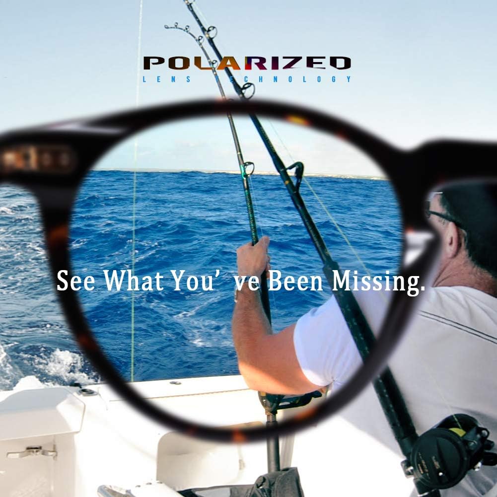 CARFIA Vintage Polarized Sunglasses for Men UV400 Protection Retro Fashion Eyewear Hand-crafted Acetate Frame CA5288L - Image 3