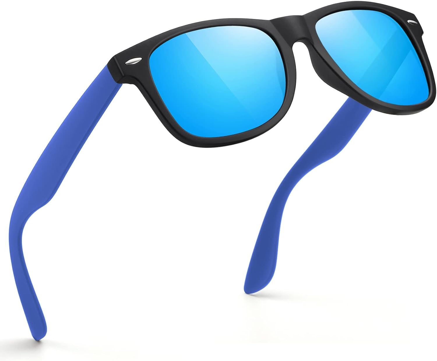 FEIDUSUN Sunglasses Men Polarized Sunglasses for Mens and Womens,Black Retro Sun Glasses Driving Fishing UV Protection - Image 10