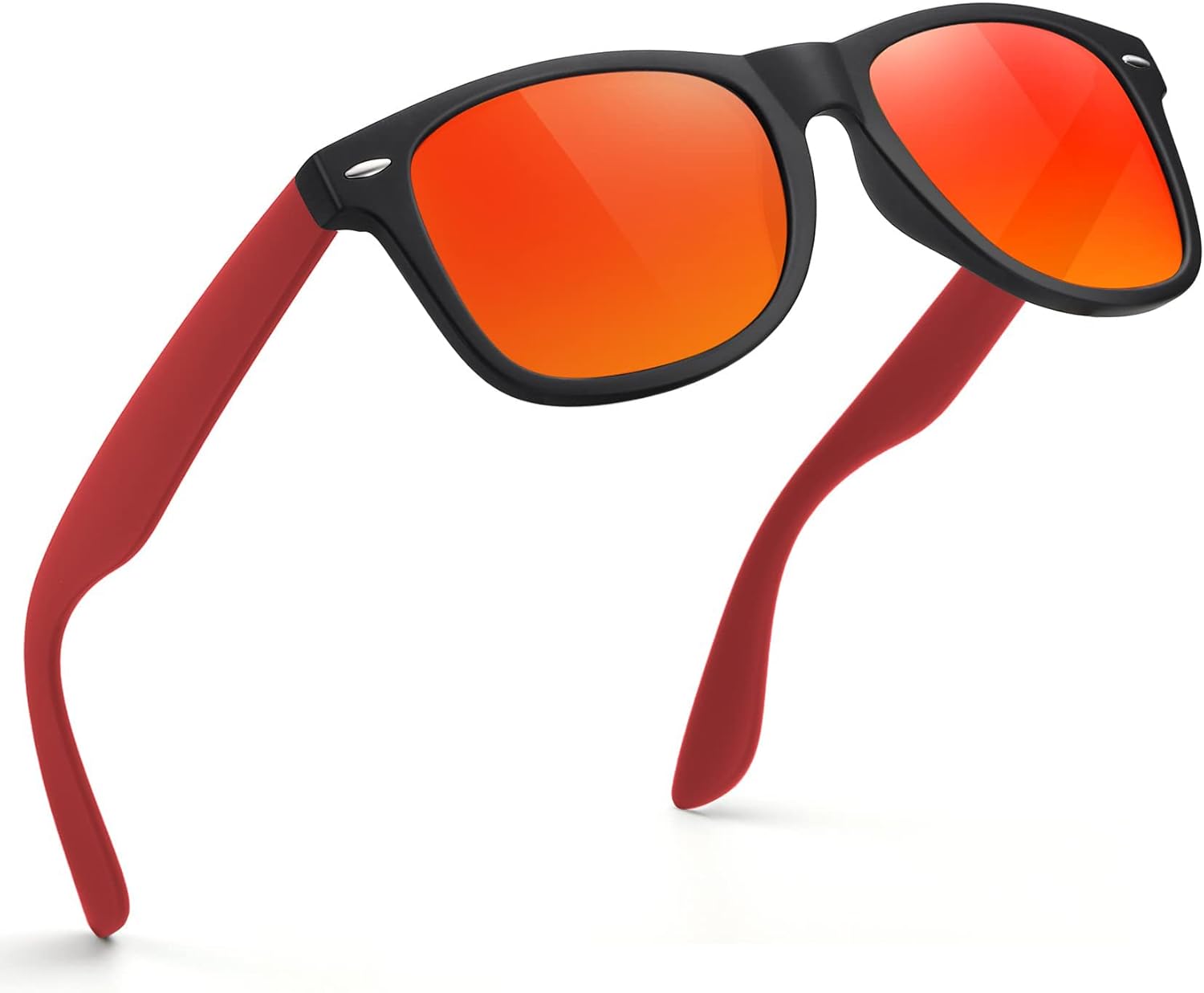 FEIDUSUN Sunglasses Men Polarized Sunglasses for Mens and Womens,Black Retro Sun Glasses Driving Fishing UV Protection - Image 12