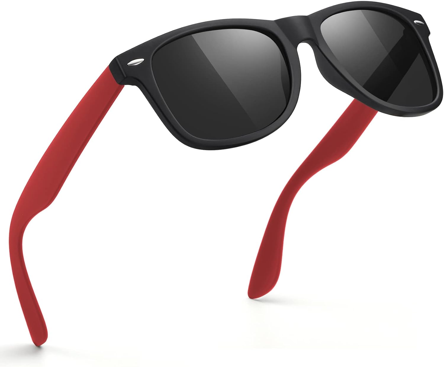 FEIDUSUN Sunglasses Men Polarized Sunglasses for Mens and Womens,Black Retro Sun Glasses Driving Fishing UV Protection - Image 9