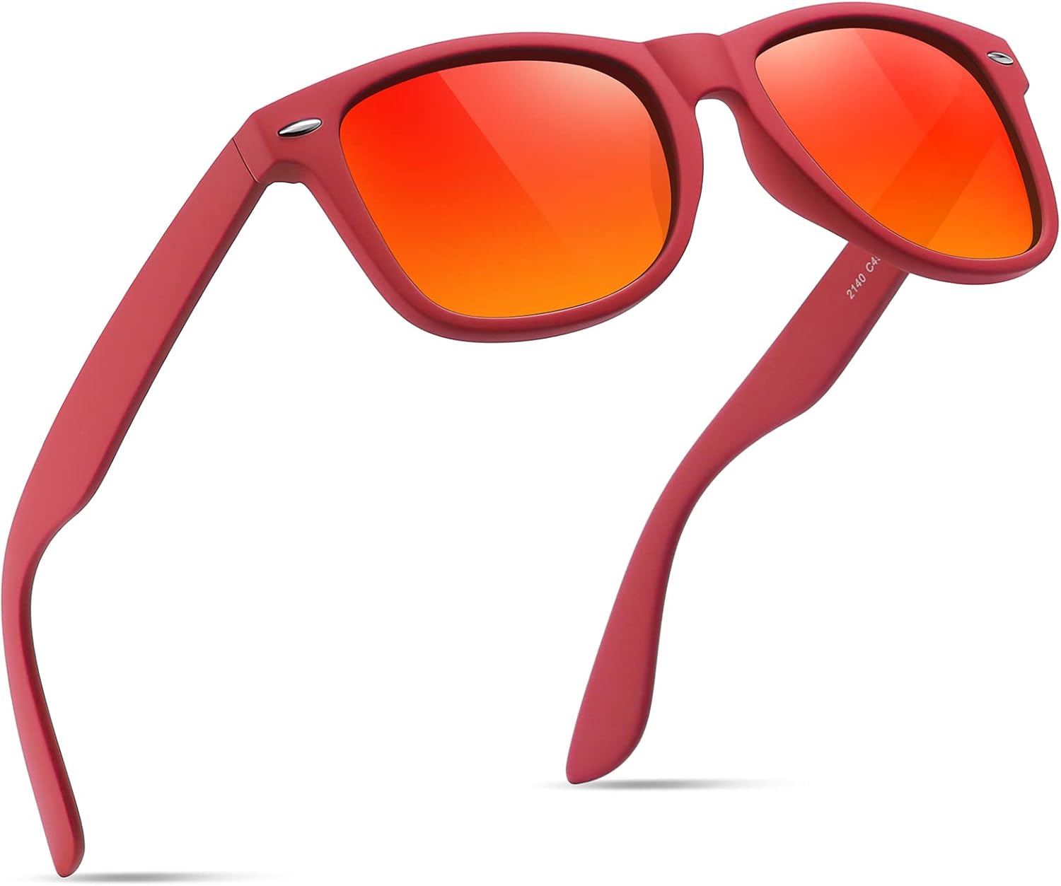 FEIDUSUN Sunglasses Men Polarized Sunglasses for Mens and Womens,Black Retro Sun Glasses Driving Fishing UV Protection - Image 16