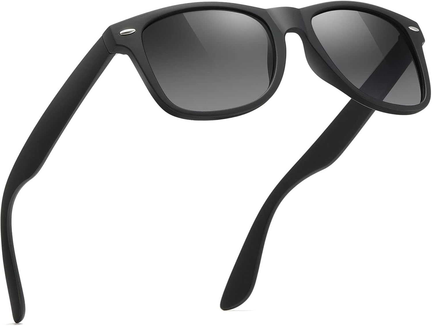 FEIDUSUN Sunglasses Men Polarized Sunglasses for Mens and Womens,Black Retro Sun Glasses Driving Fishing UV Protection - Image 23