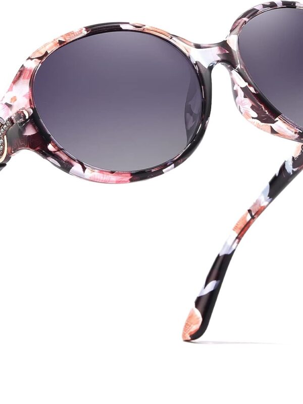 FIMILU Polarized Sunglasses for Women Vintage Sunglasses Oversized Big Sun Glasses Ladies Shades UV400 Protection