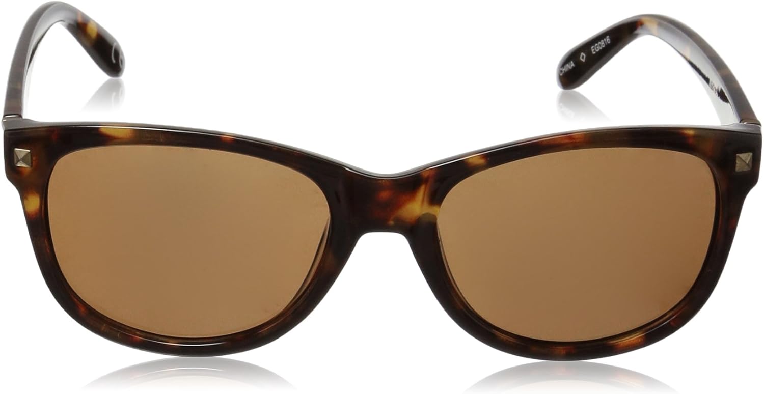 Foster Grant Sutton Polarized Sunglasses For Women, Brown Tortoise Shell Sunglasses - Image 2