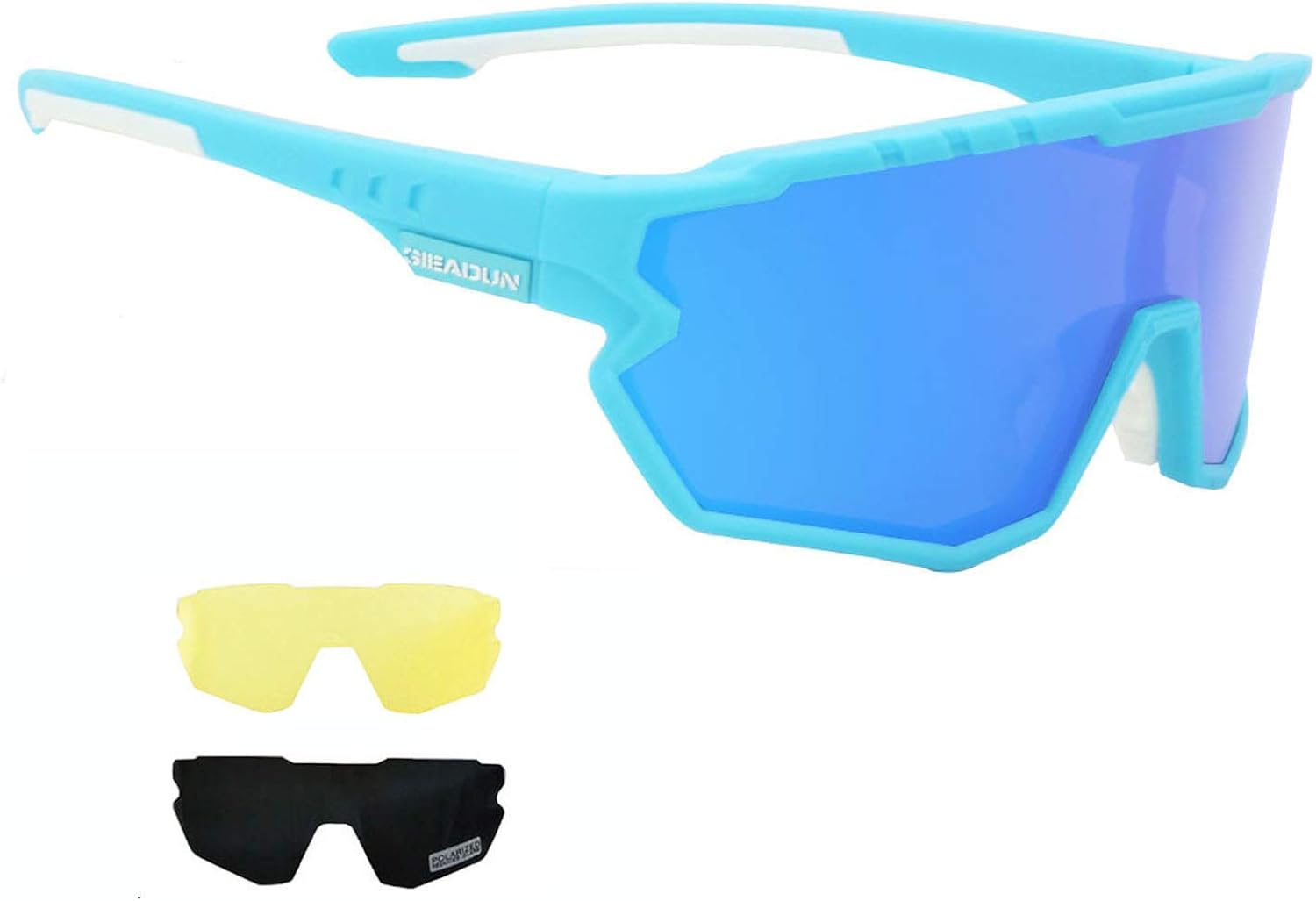 GIEADUN Sports Sunglasses Cycling Glasses Polarized Cycling, Baseball,Fishing, Ski Running,Golf