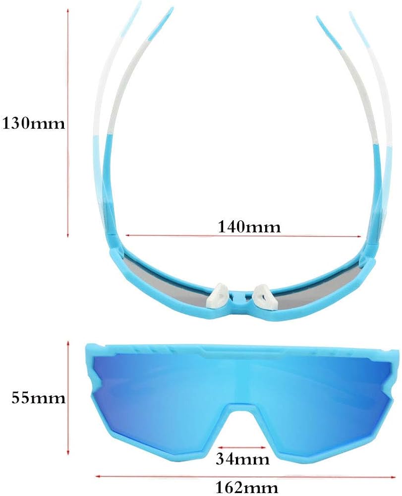 GIEADUN Sports Sunglasses Cycling Glasses Polarized Cycling, Baseball,Fishing, Ski Running,Golf - Image 3