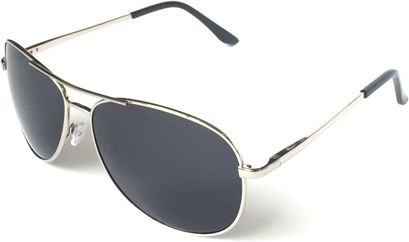 J+S Premium Military Style Classic Aviator Sunglasses, Polarized, 100% UV protection - Image 9