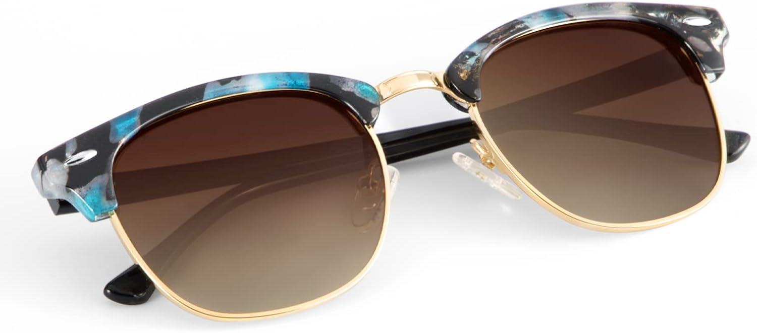 KALIYADI Polarized Sunglasses for Men and Women Semi-Rimless Frame Driving Sun glasses UV Blocking - Image 15