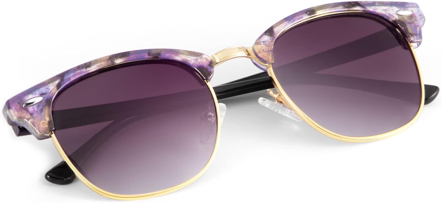 KALIYADI Polarized Sunglasses for Men and Women Semi-Rimless Frame Driving Sun glasses UV Blocking - Image 24