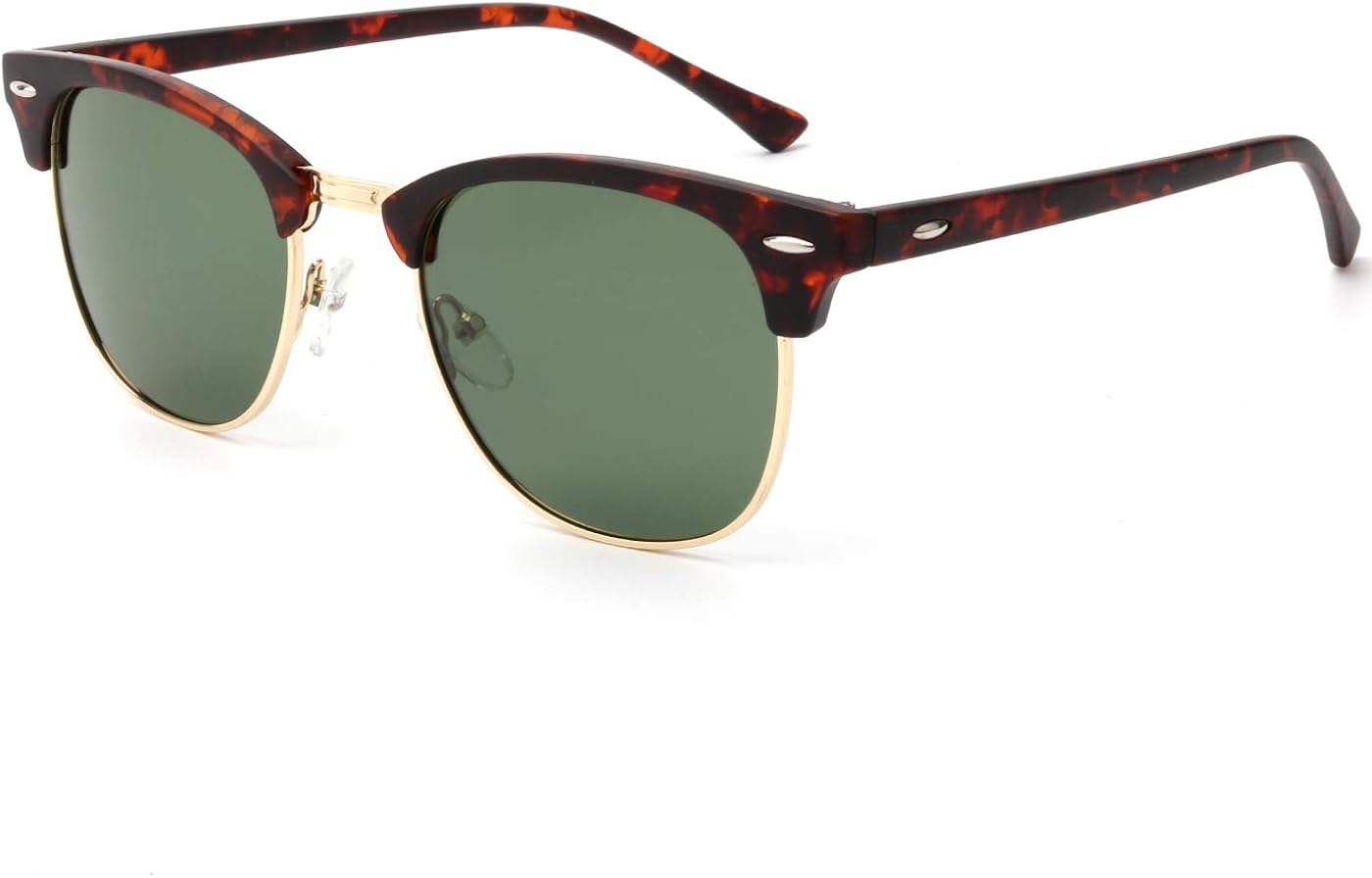 KALIYADI Polarized Sunglasses for Men and Women Semi-Rimless Frame Driving Sun glasses UV Blocking - Image 28