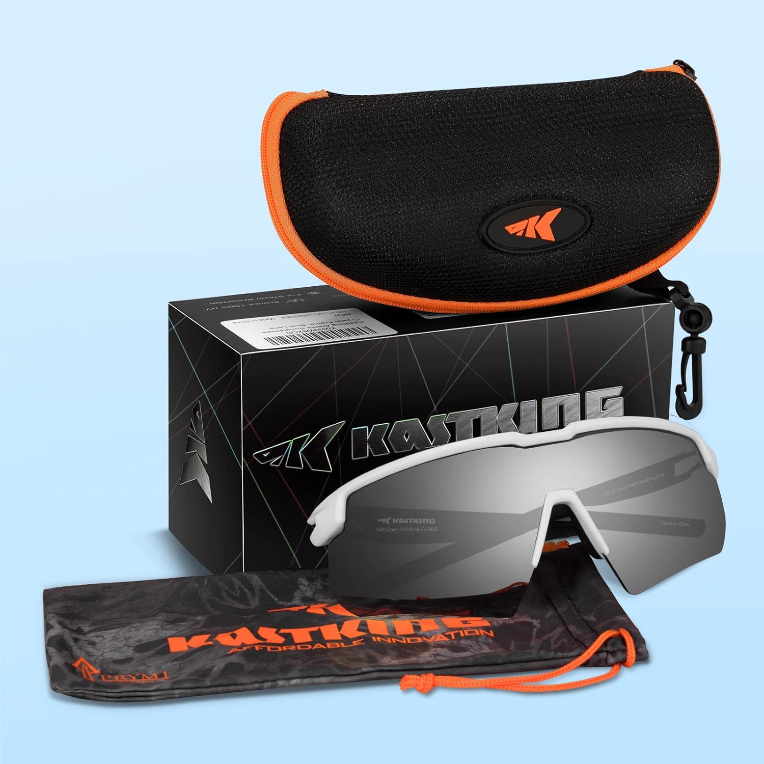 KastKing Hillsboro Polarized Sport Sunglasses for Men and Women, Ideal for Baseball Cycling Running Biking, UV protection - Image 7