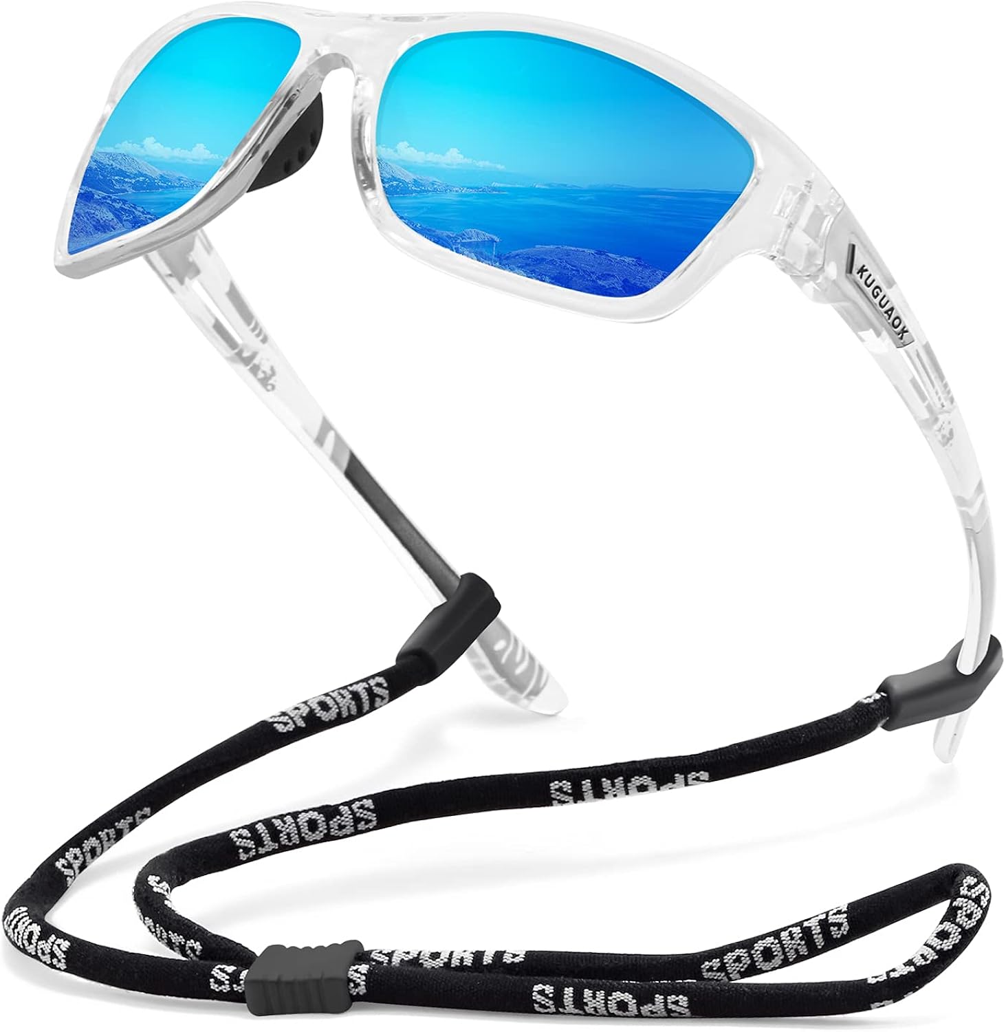 KUGUAOK Polarized Sports Sunglasses for Men Driving Cycling Fishing Sun Glasses 100% UV Protection Goggles - Image 19