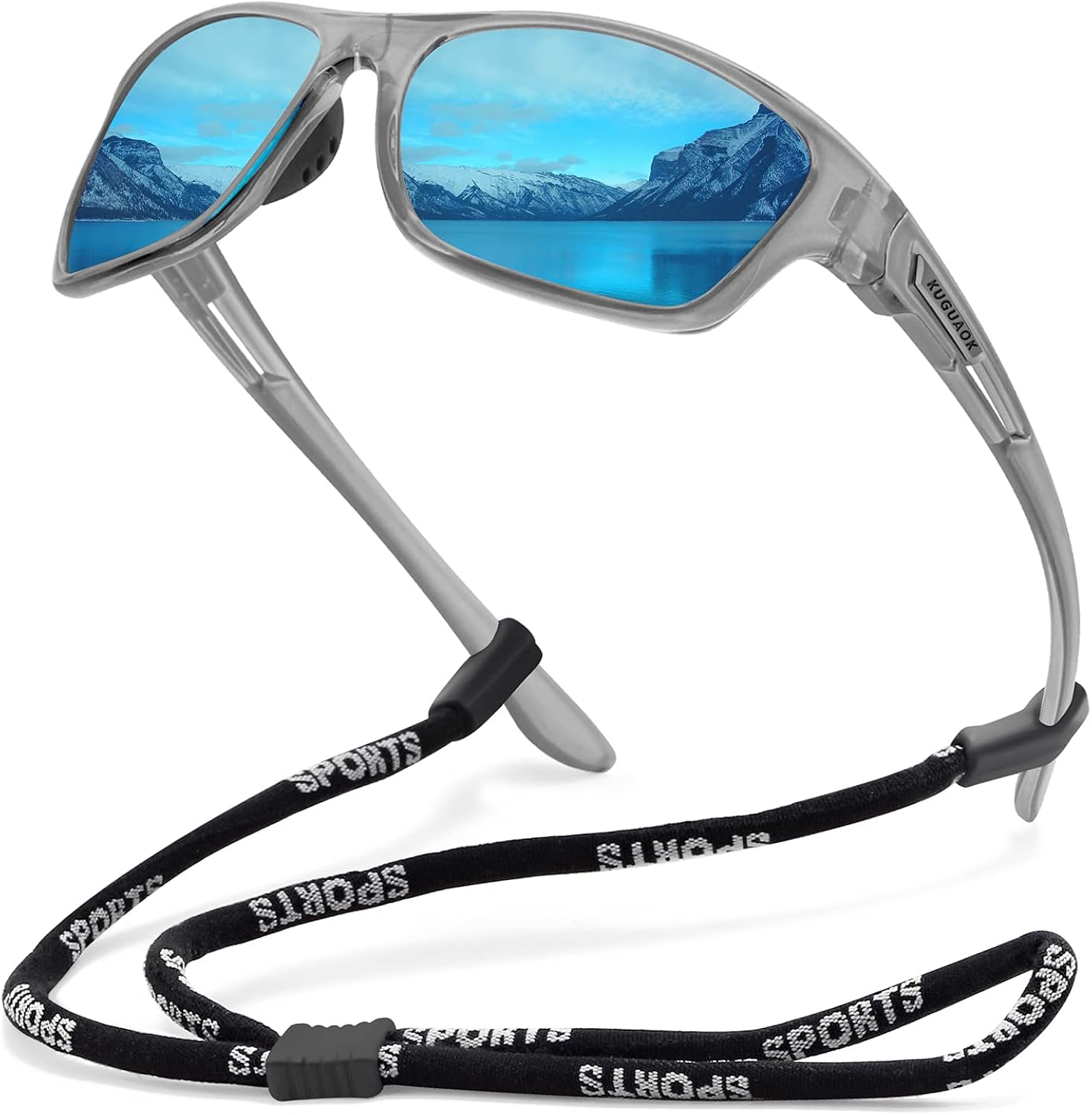 KUGUAOK Polarized Sports Sunglasses for Men Driving Cycling Fishing Sun Glasses 100% UV Protection Goggles - Image 12