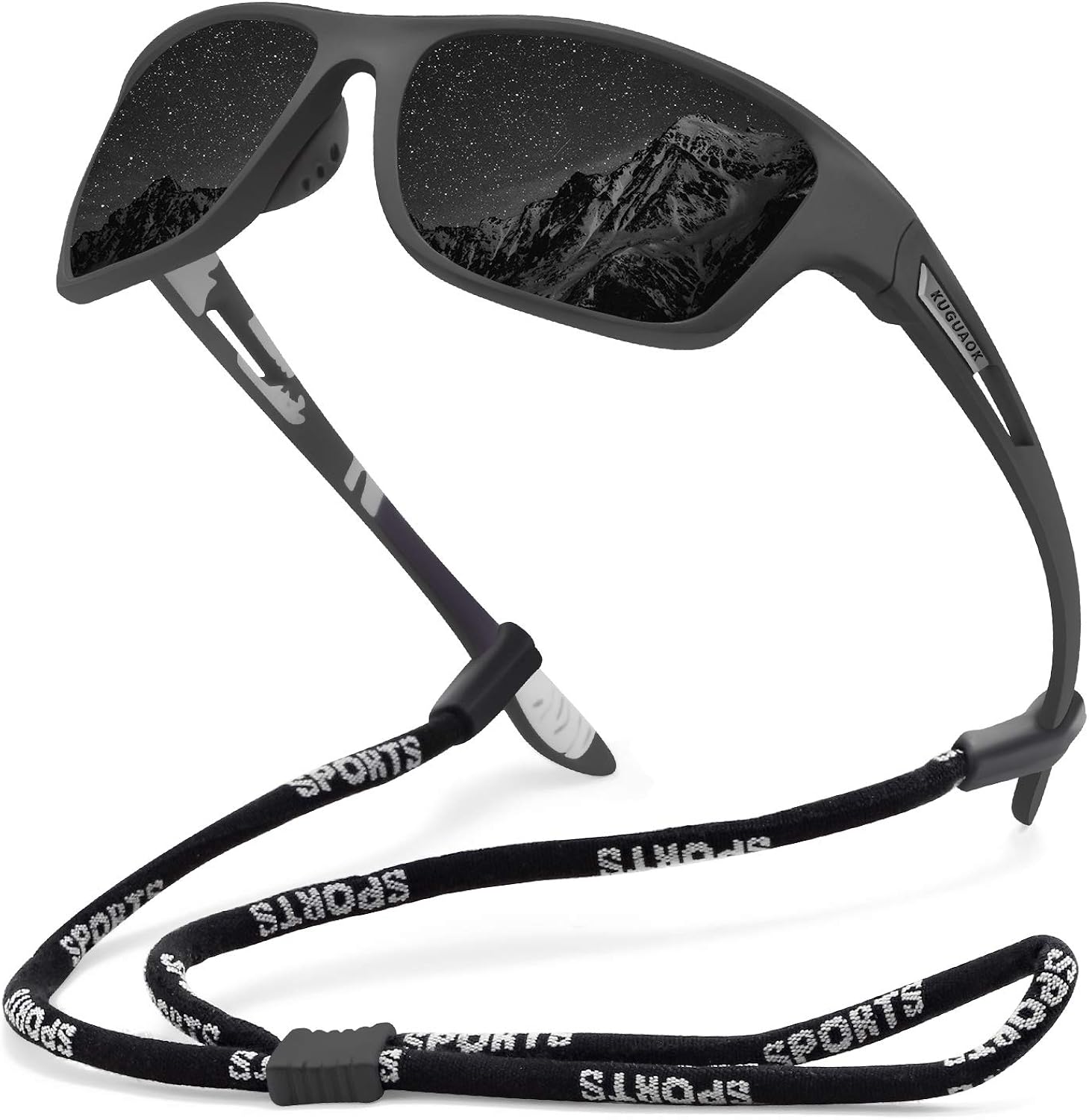 KUGUAOK Polarized Sports Sunglasses for Men Driving Cycling Fishing Sun Glasses 100% UV Protection Goggles - Image 23