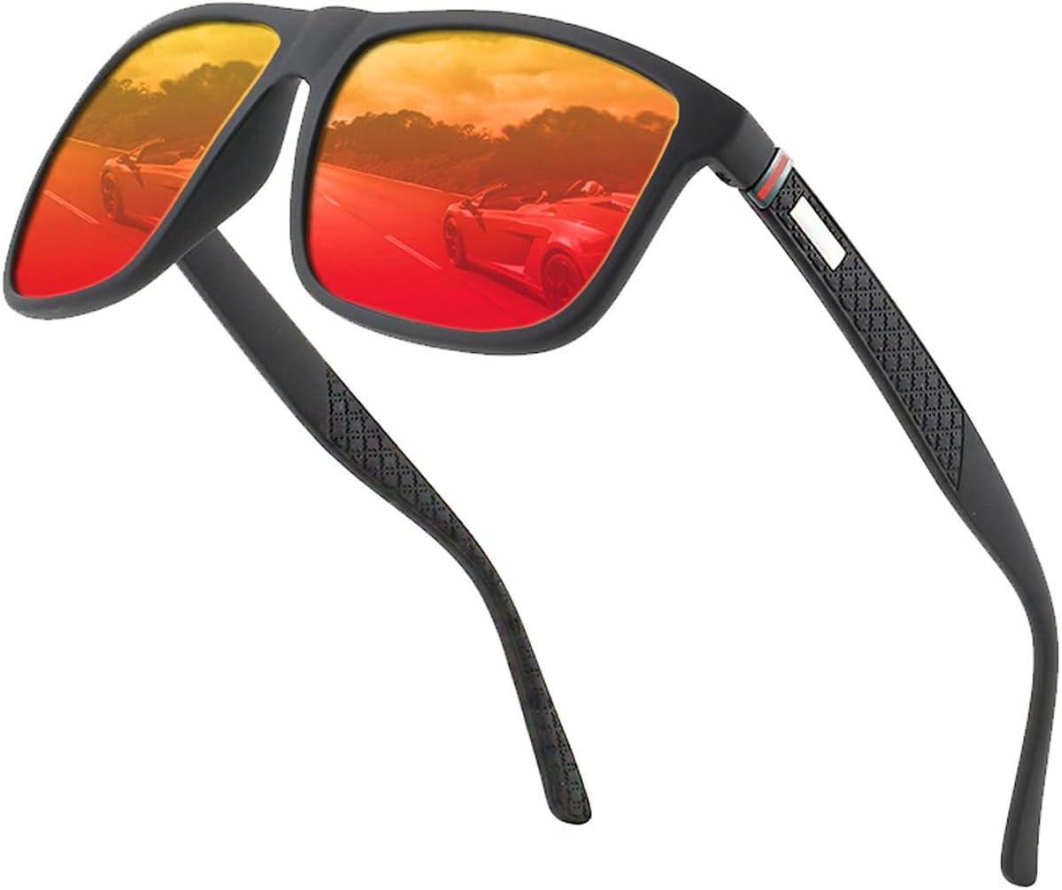 Perfectmiaoxuan Polarized sunglasses for men\/women; light frame; HD pilot lenses; Golf\/driving\/fishing\/travel Eyewear - Image 8