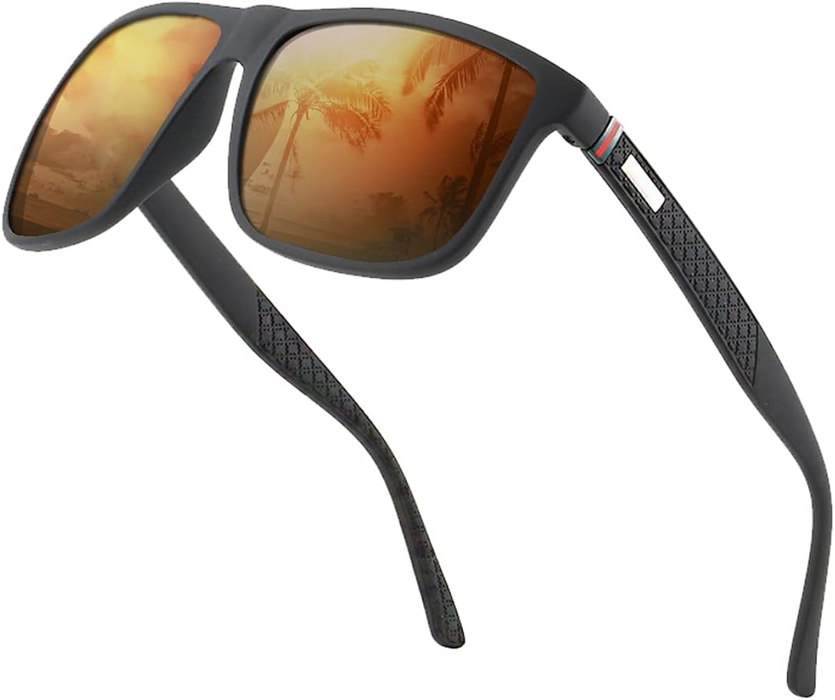 Perfectmiaoxuan Polarized sunglasses for men\/women; light frame; HD pilot lenses; Golf\/driving\/fishing\/travel Eyewear - Image 12