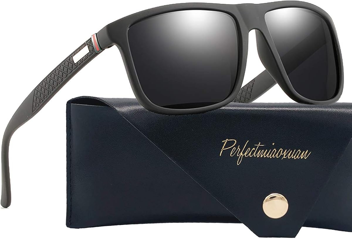 Perfectmiaoxuan Polarized sunglasses for men\/women; light frame; HD pilot lenses; Golf\/driving\/fishing\/travel Eyewear - Image 2
