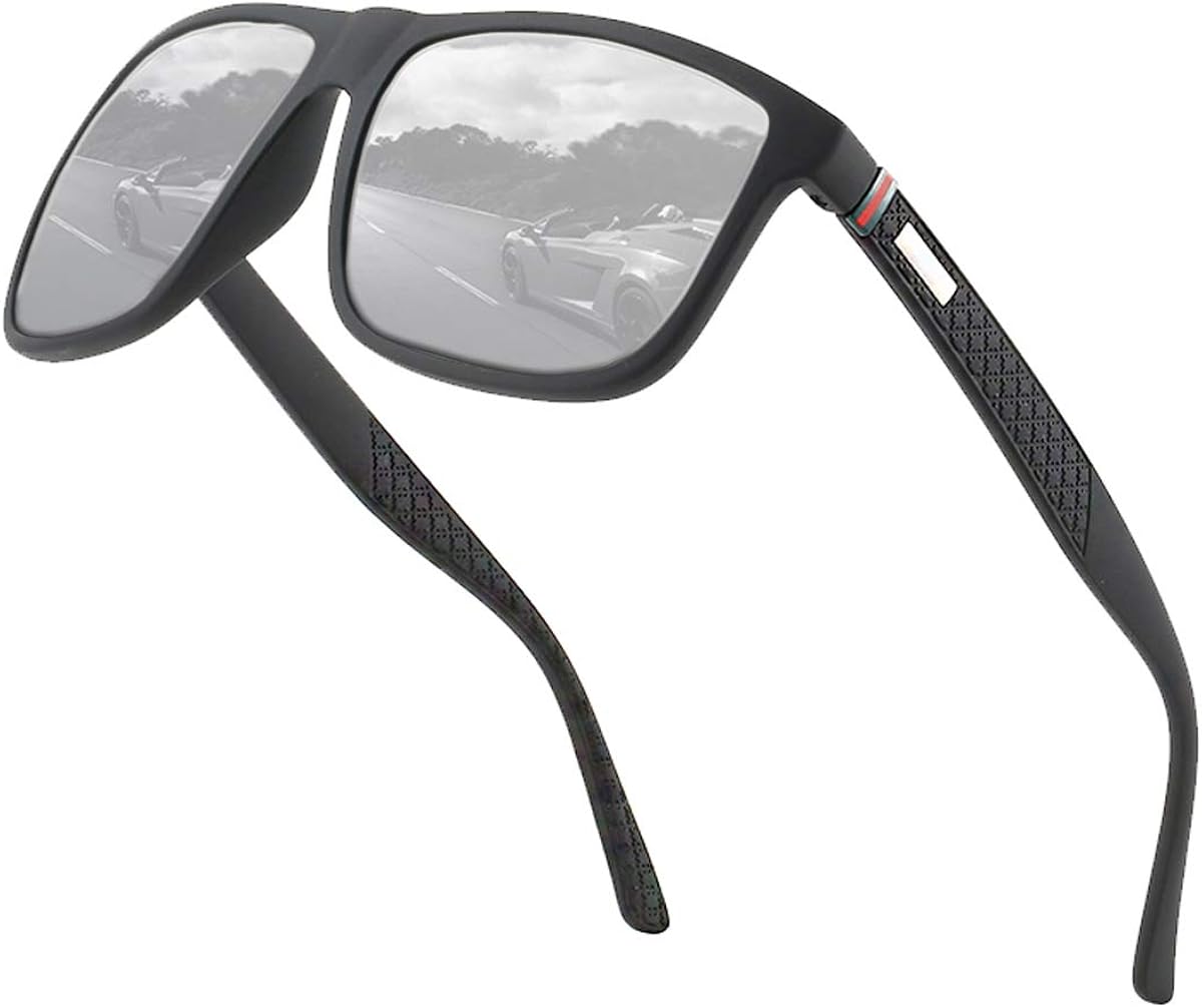 Perfectmiaoxuan Polarized sunglasses for men\/women; light frame; HD pilot lenses; Golf\/driving\/fishing\/travel Eyewear - Image 11