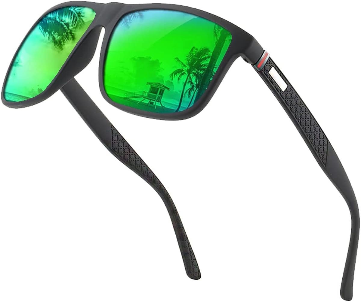 Perfectmiaoxuan Polarized sunglasses for men\/women; light frame; HD pilot lenses; Golf\/driving\/fishing\/travel Eyewear - Image 10