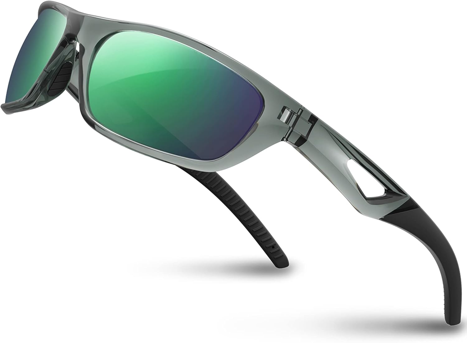 RIVBOS Polarized Sports Sunglasses Driving shades For Men TR90 Unbreakable Frame RB831 - Image 7