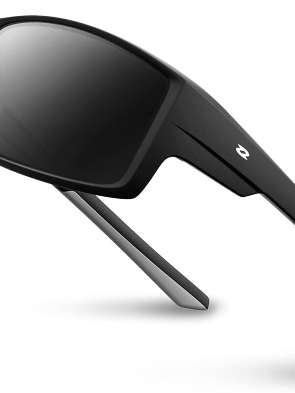 RIVBOS Polarized Sports Sunglasses Driving shades For Men TR90 Unbreakable Frame RBS861