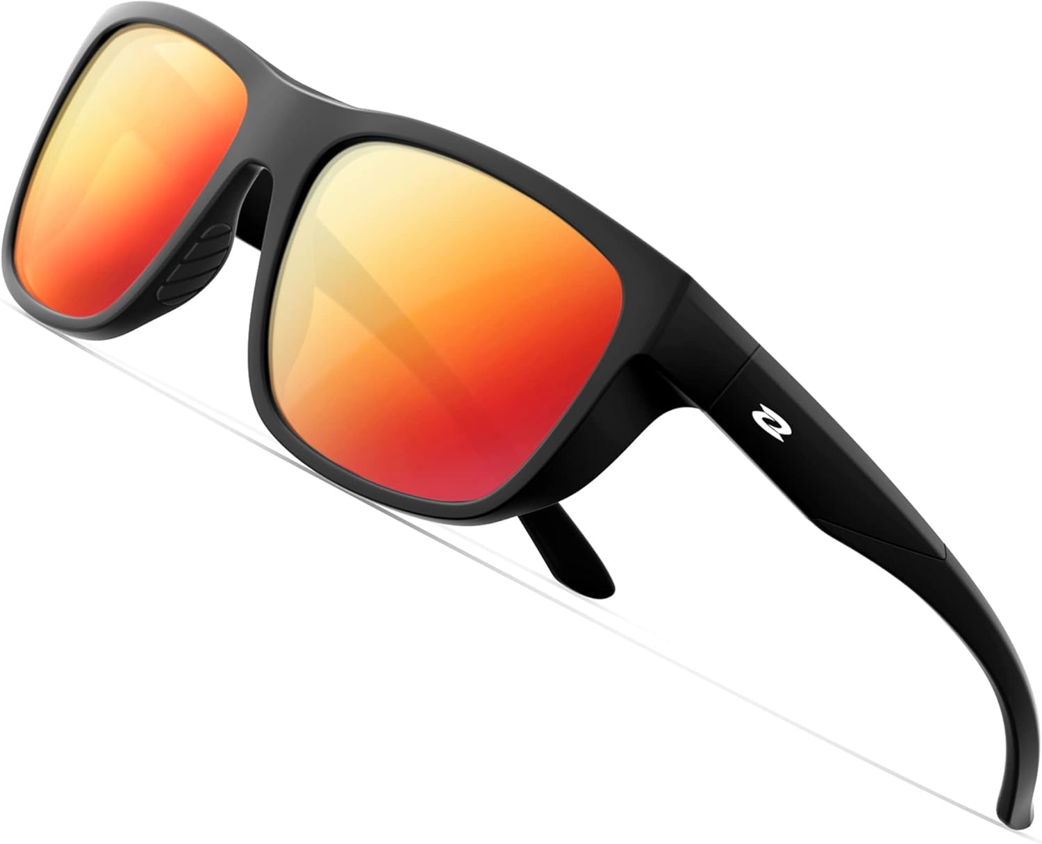RIVBOS Polarized Sports Sunglasses Driving shades For Men TR90 Unbreakable Frame RBS861