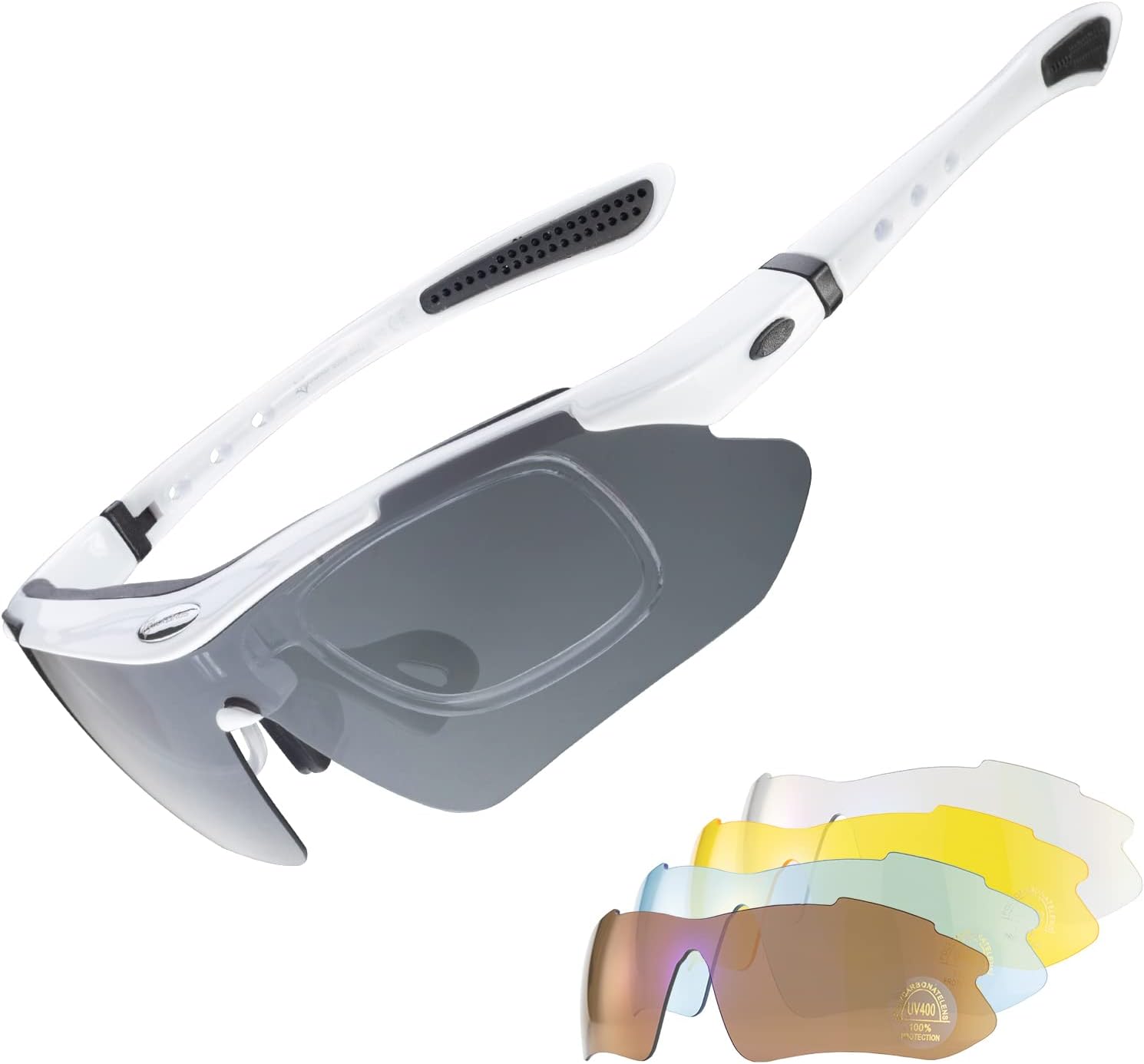 ROCKBROS Polarized Sports Sunglasses UV Protection Cycling Glasses Outdoor