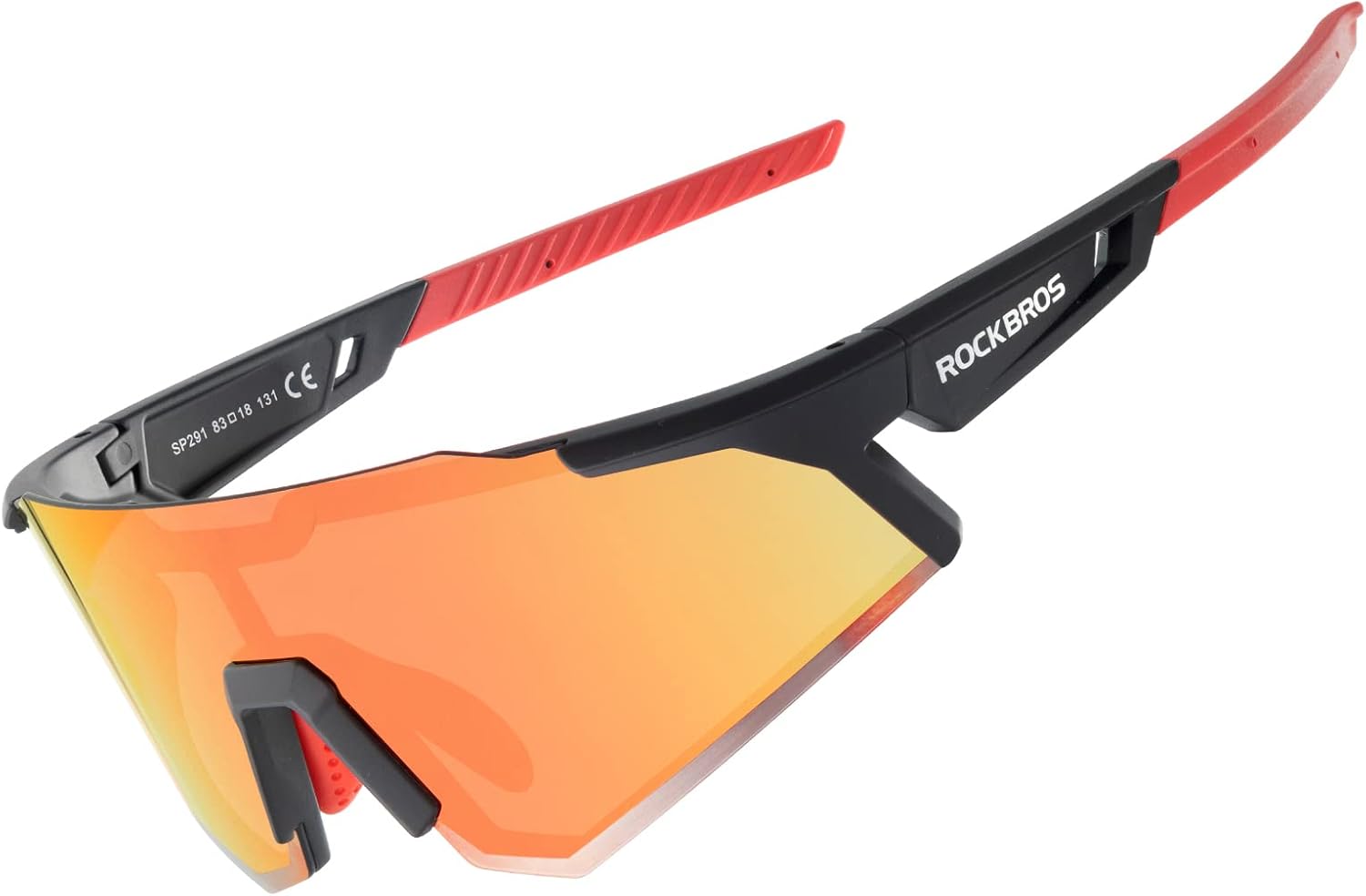 ROCKBROS Polarized Sunglasses for Men Women UV Protection Cycling Sunglasses Sport Glasses - Image 9