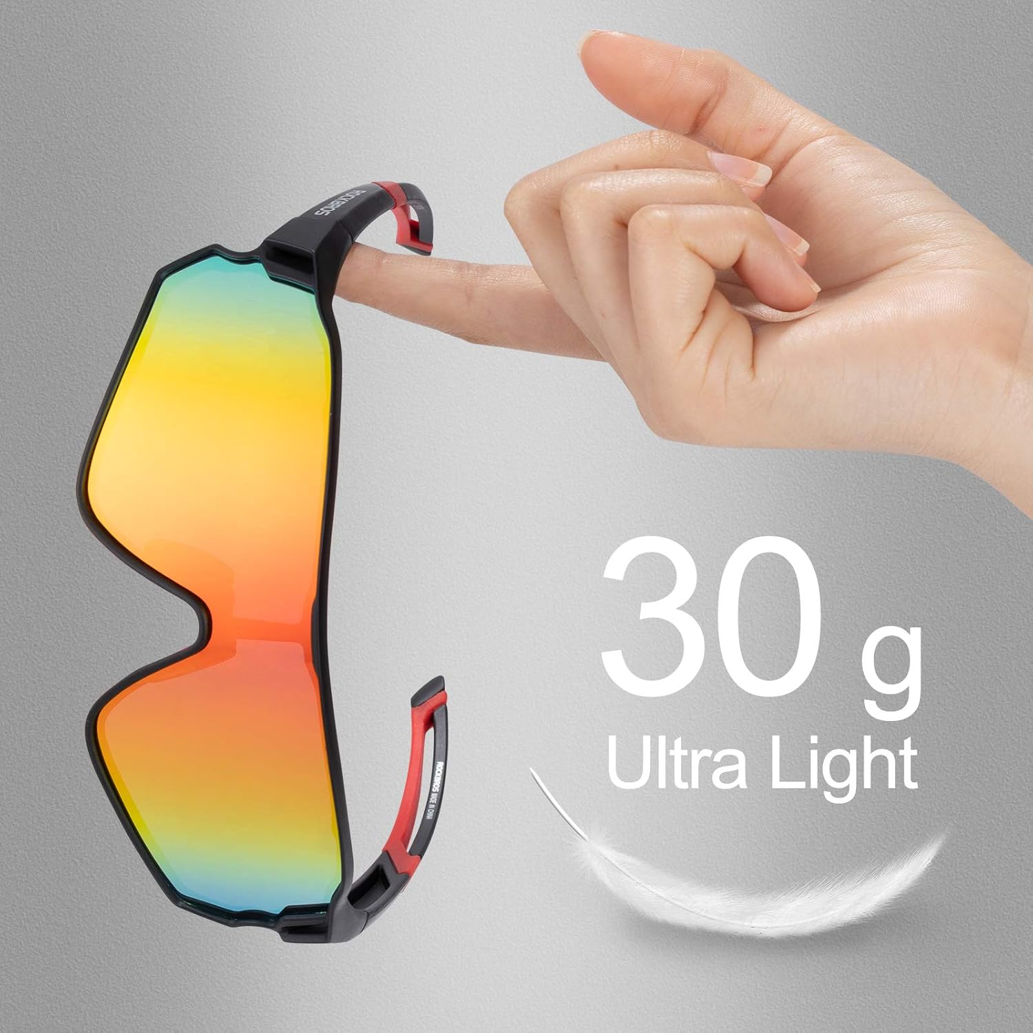 ROCKBROS Polarized Sunglasses UV Protection for Women Men Cycling Sunglasses - Image 4