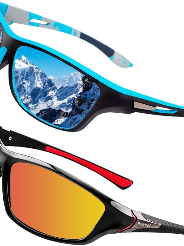 Salfboy Polarize Sports Sunglasses for Men Women Cycling Fishing Sun Glasses Mixed Style UV Protection Sunglasses