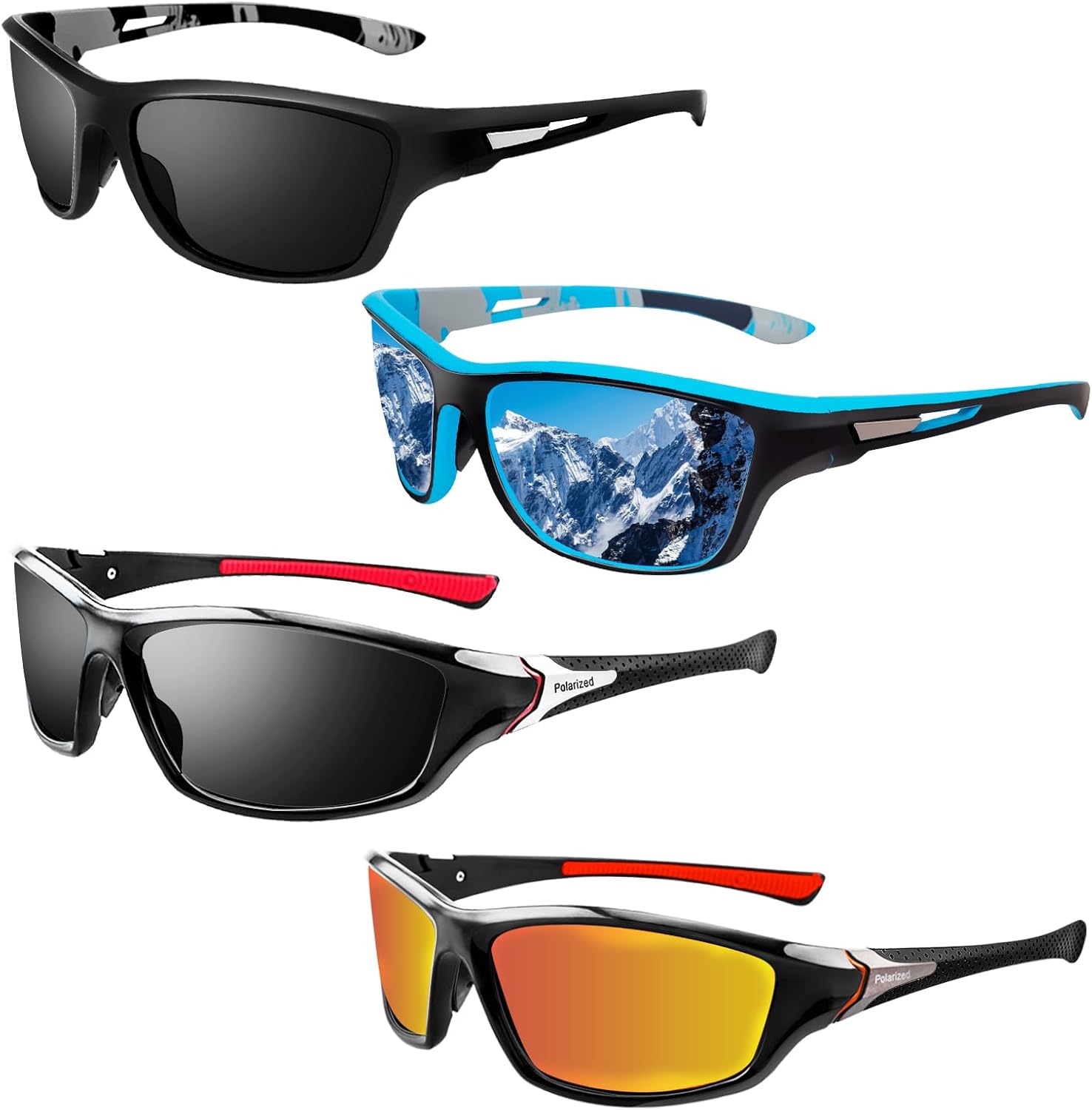 Salfboy Polarize Sports Sunglasses for Men Women Cycling Fishing Sun Glasses Mixed Style UV Protection Sunglasses - Image 25