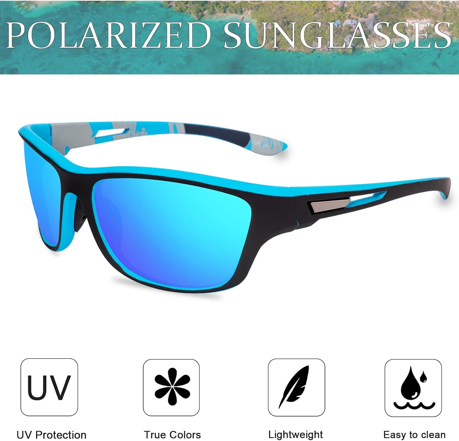 Salfboy Polarize Sports Sunglasses for Men Women Cycling Fishing Sun Glasses Mixed Style UV Protection Sunglasses - Image 3