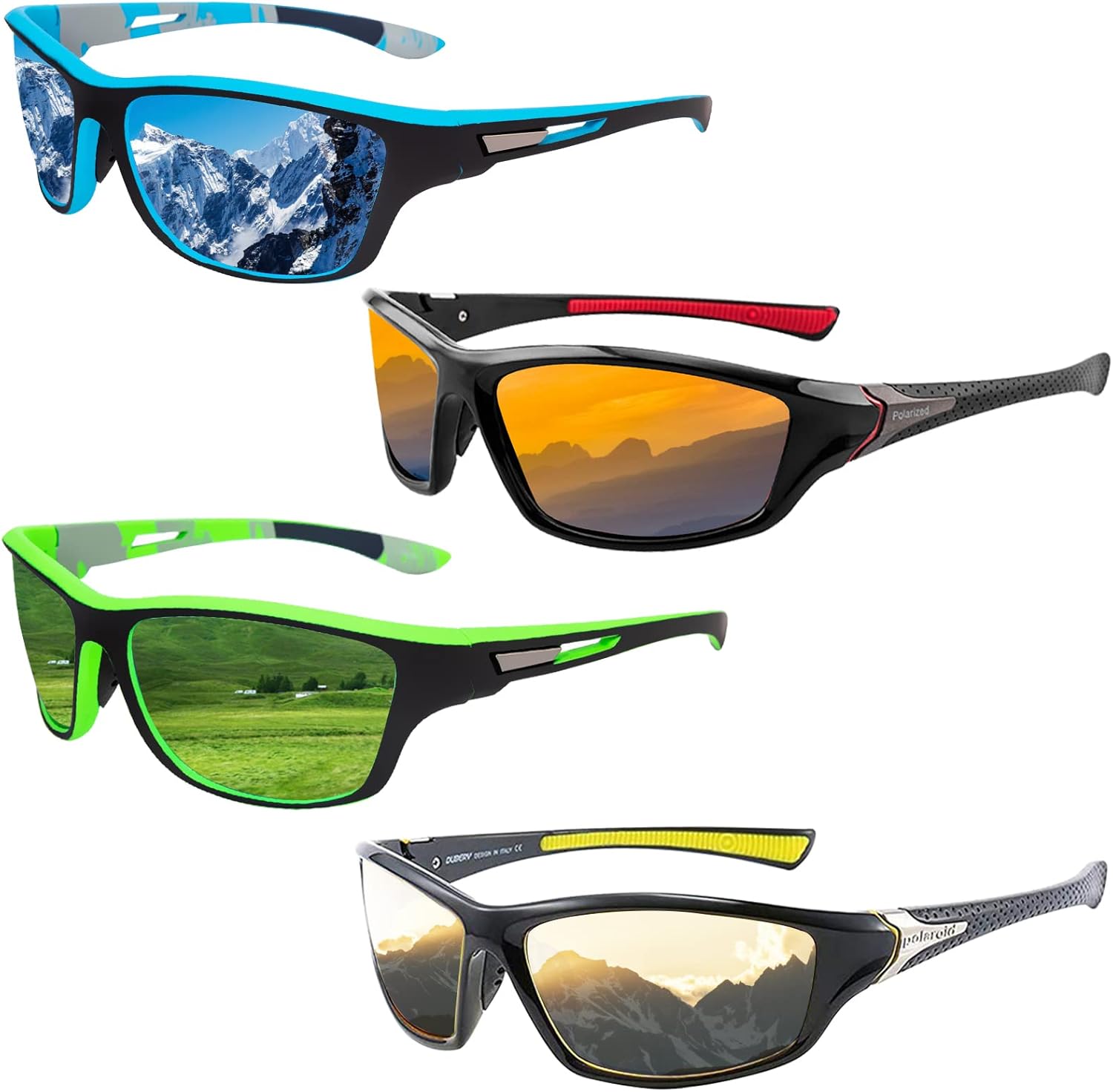 Salfboy Polarize Sports Sunglasses for Men Women Cycling Fishing Sun Glasses Mixed Style UV Protection Sunglasses - Image 10