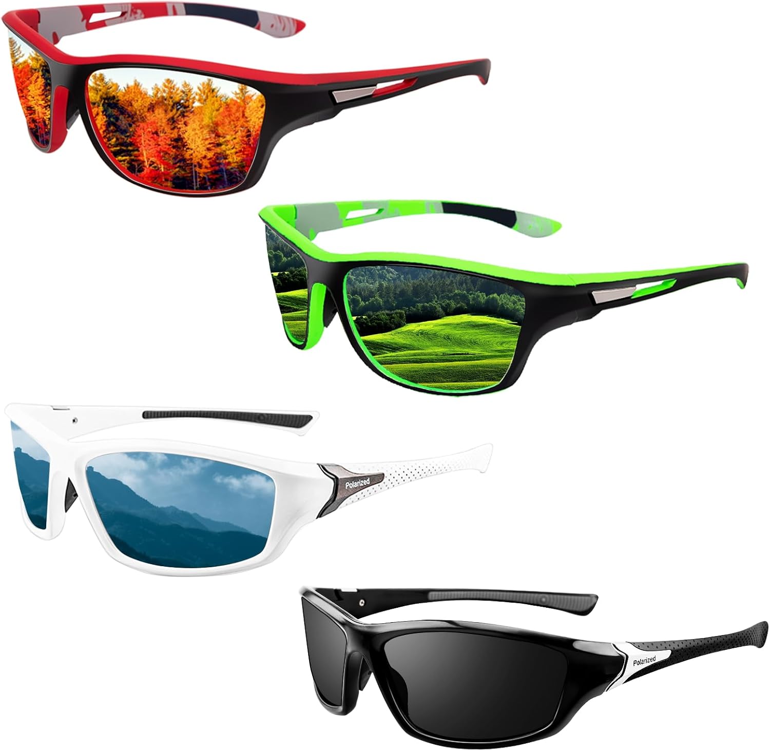Salfboy Polarize Sports Sunglasses for Men Women Cycling Fishing Sun Glasses Mixed Style UV Protection Sunglasses - Image 22