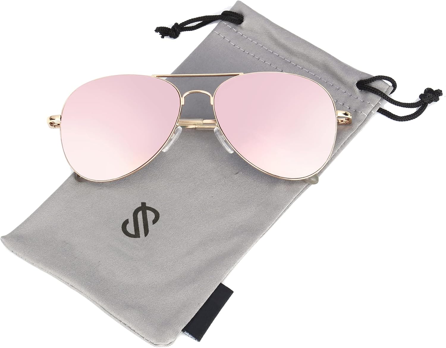 SOJOS Trendy Aviator Sunglasses for Women and Men - Image 5