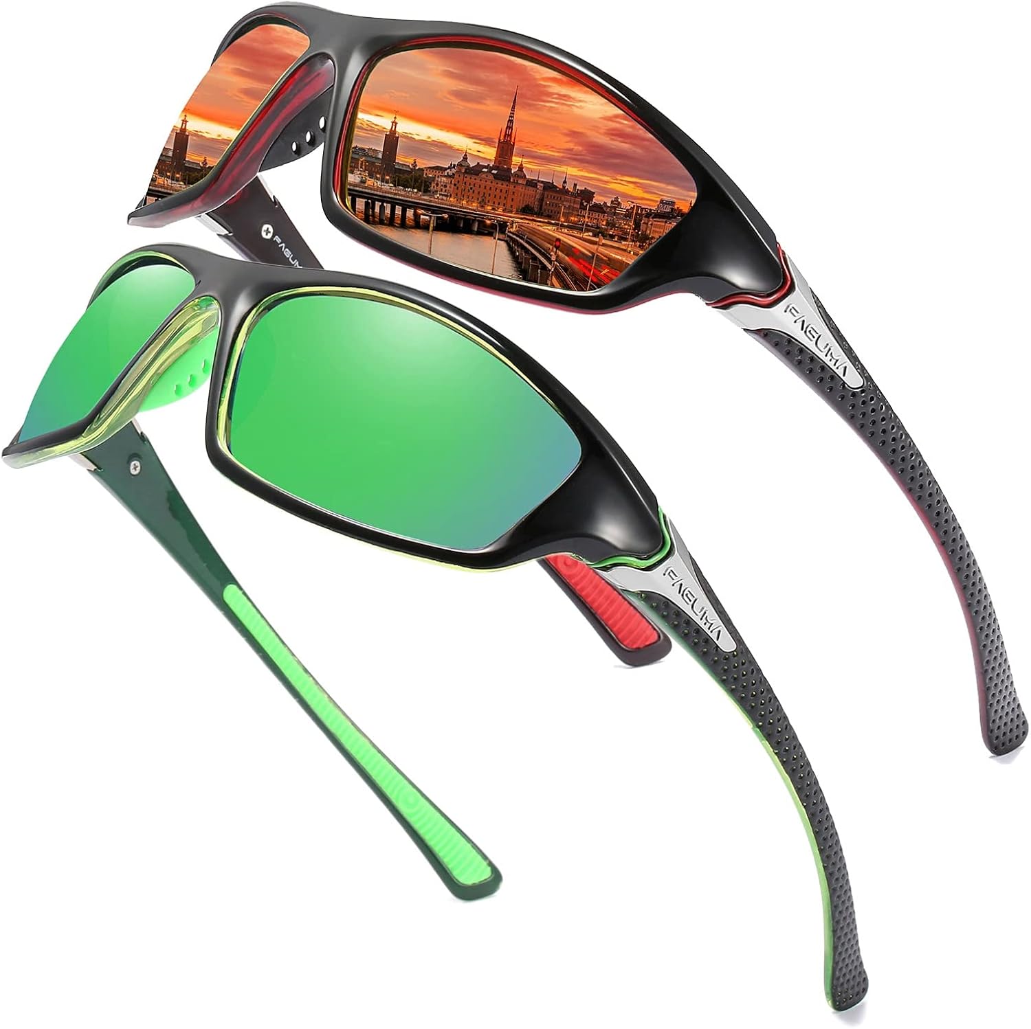 Sports Polarized Sunglasses For Men Cycling Driving Fishing 100% UV Protection - Image 13