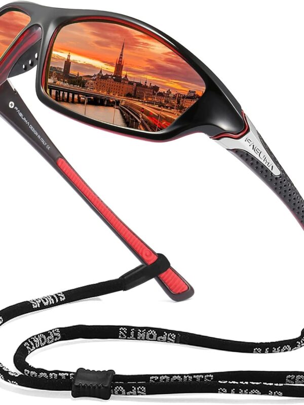 Sports Polarized Sunglasses For Men Cycling Driving Fishing 100% UV Protection