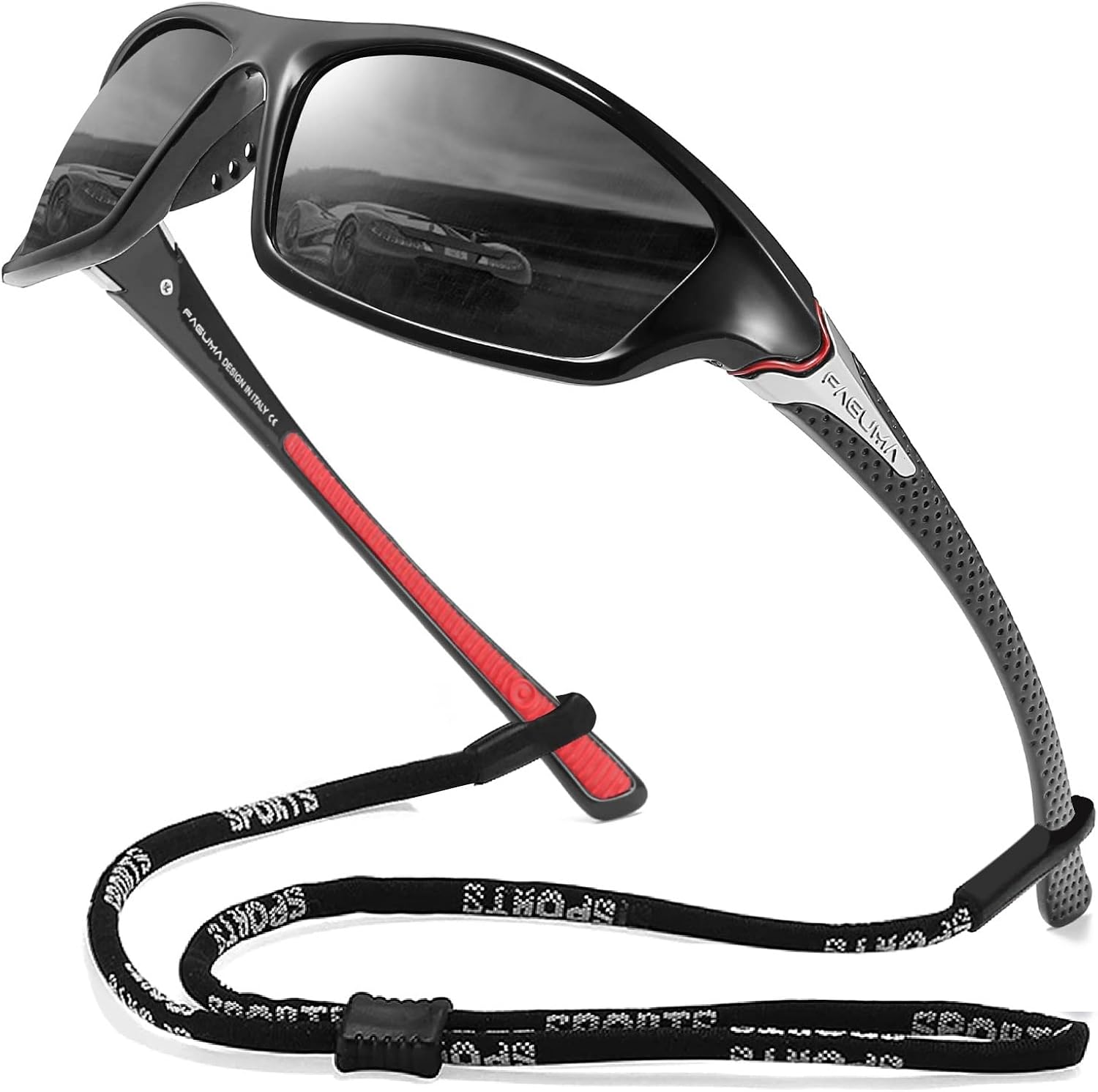 Sports Polarized Sunglasses For Men Cycling Driving Fishing 100% UV Protection