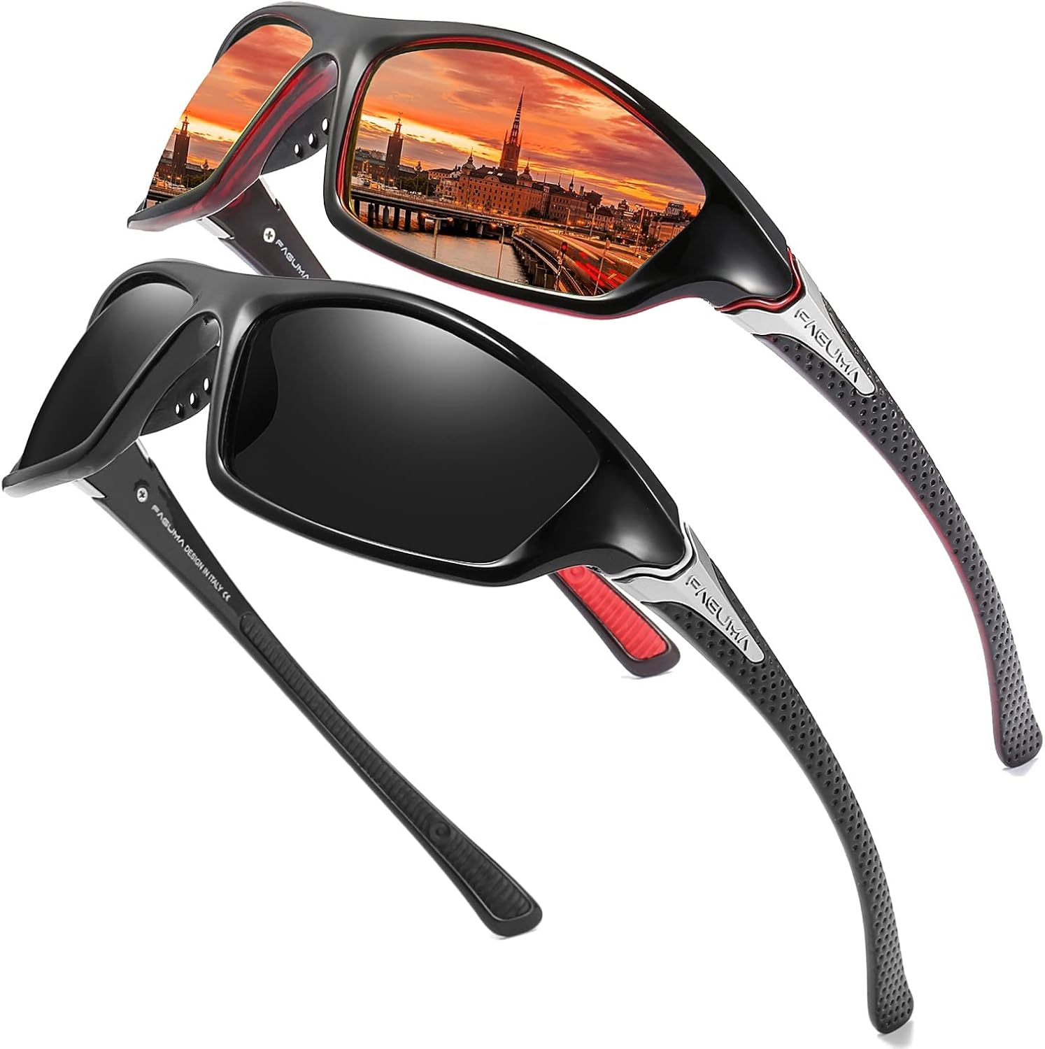 Sports Polarized Sunglasses For Men Cycling Driving Fishing 100% UV Protection - Image 11