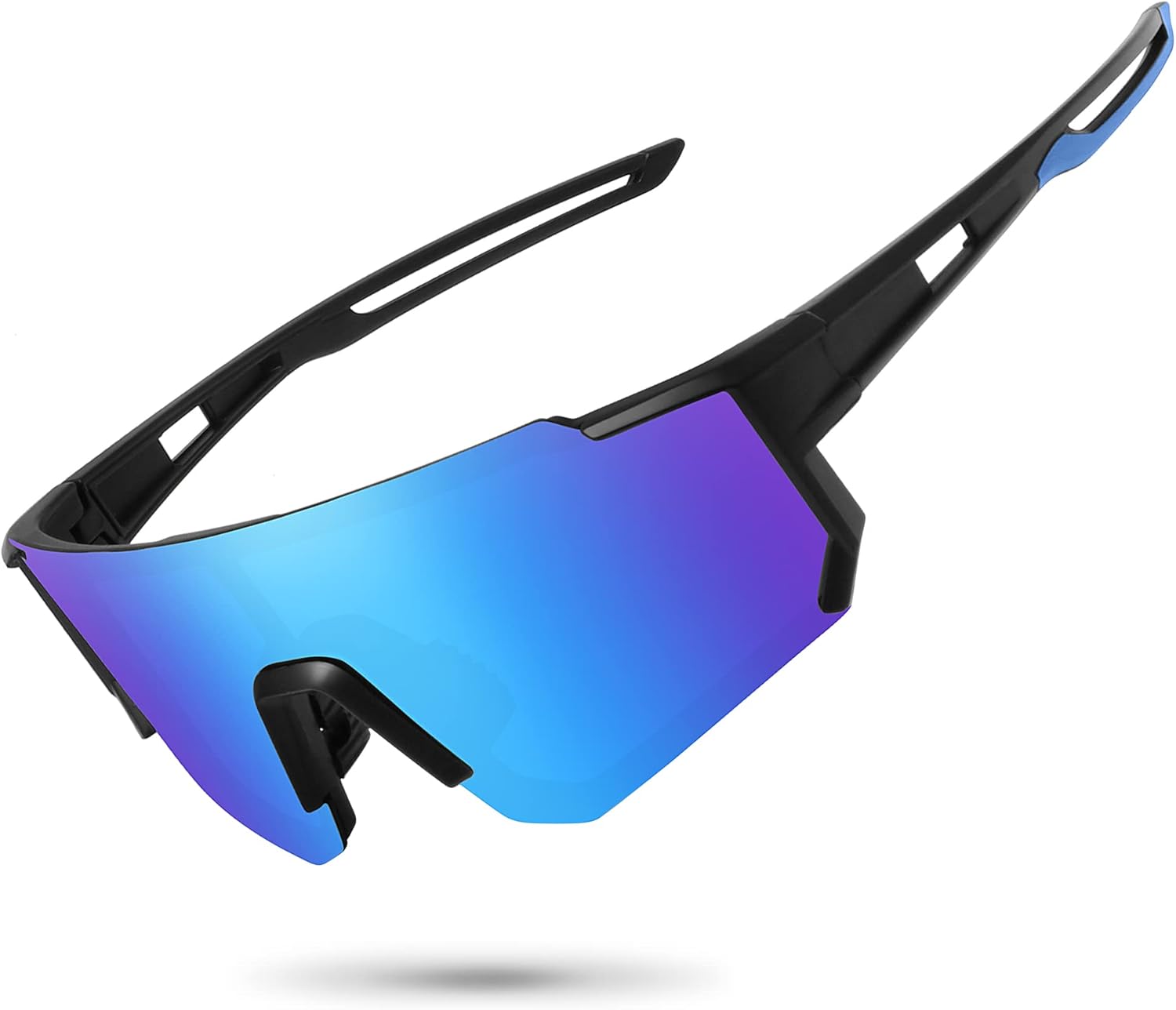 STORYCOAST Polarized Sports Sunglasses for Men Women,Driving Fishing Cycling Mountain Bike Sunglasses UV400 Protection - Image 14